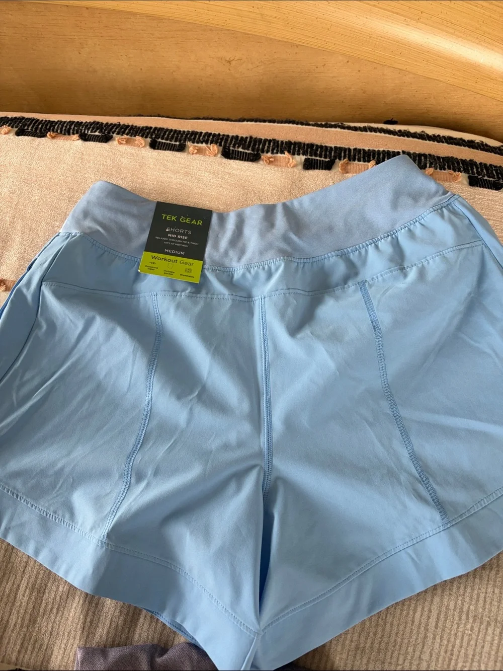 NWT Light Blue Women's Active Shorts